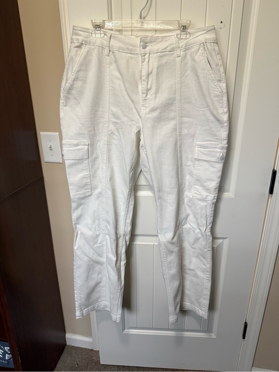 Judy Blue Denim - Judy Blue White Straight Pants